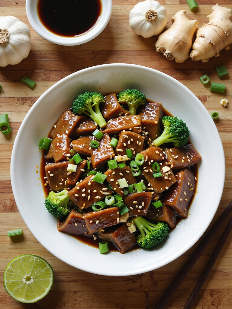 saucy umami forward slow cooked beef