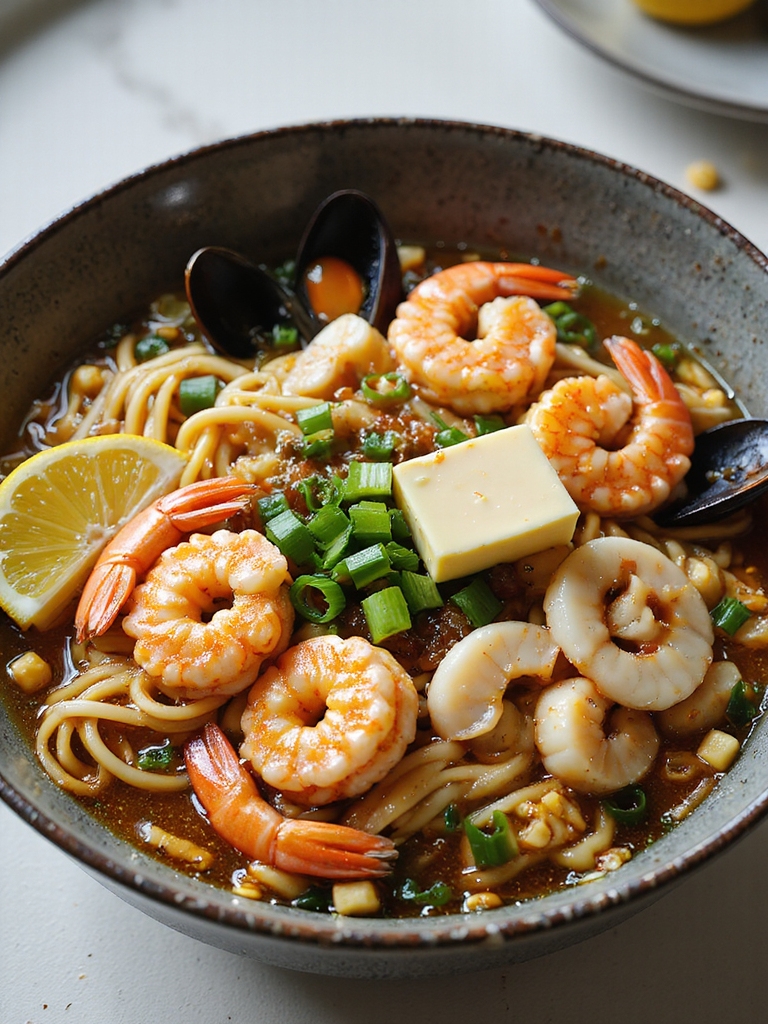 seafood ramen quick weeknight