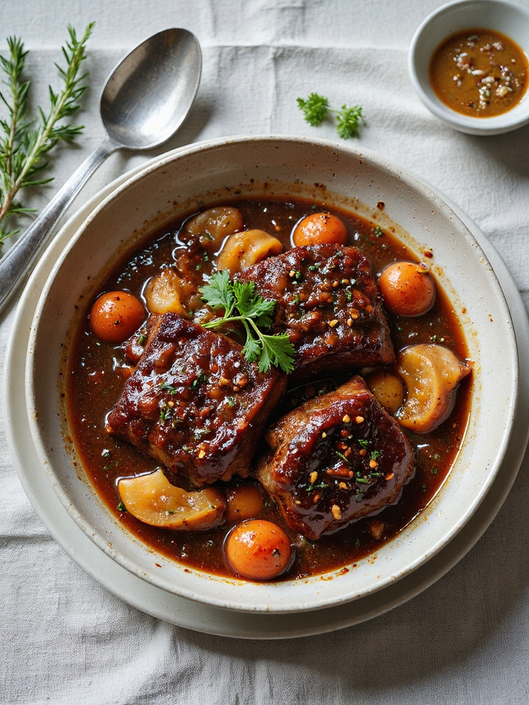 sear deglaze pressure reduce