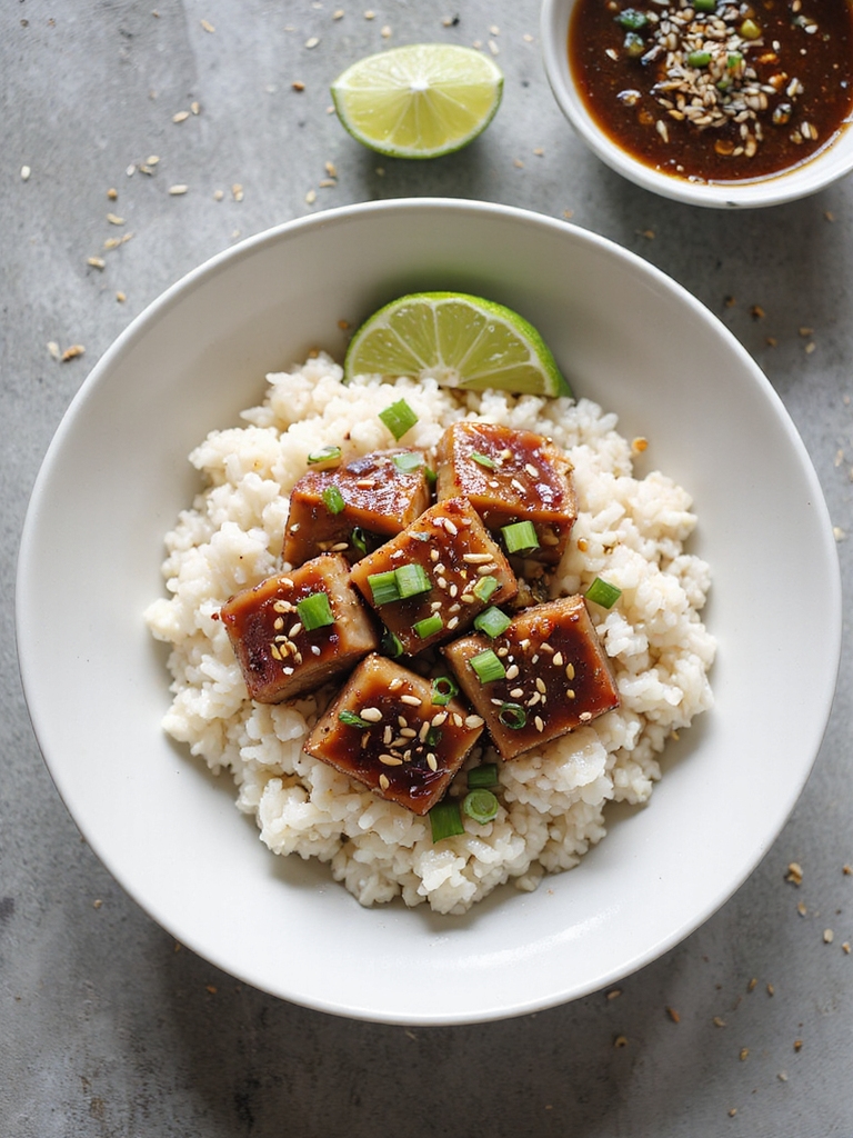 seared sesame ginger tuna bowls