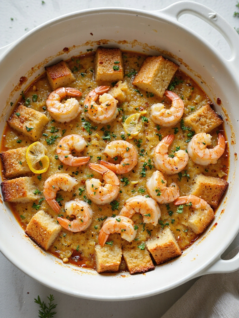 shrimp garlic herb stuffing