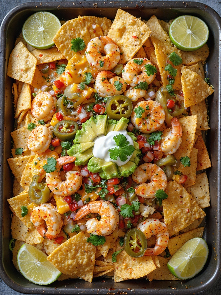 shrimp scallops lump crab