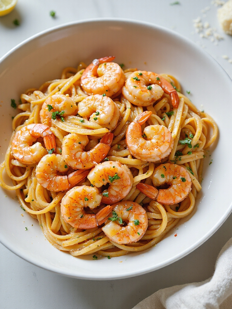 silky bright trouble shooting shrimp fettuccine