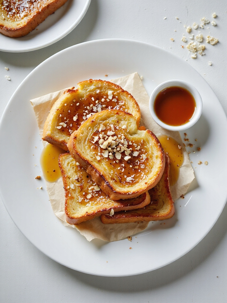 slightly undercooked air fryer french toast