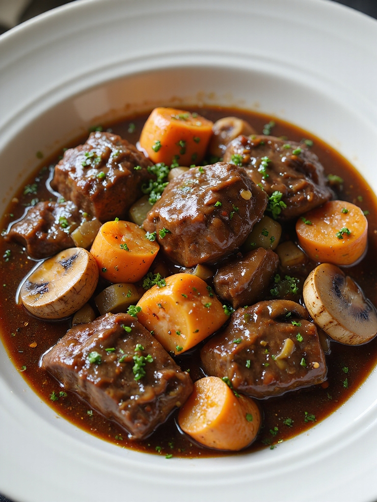 slow braised guinness beef stew