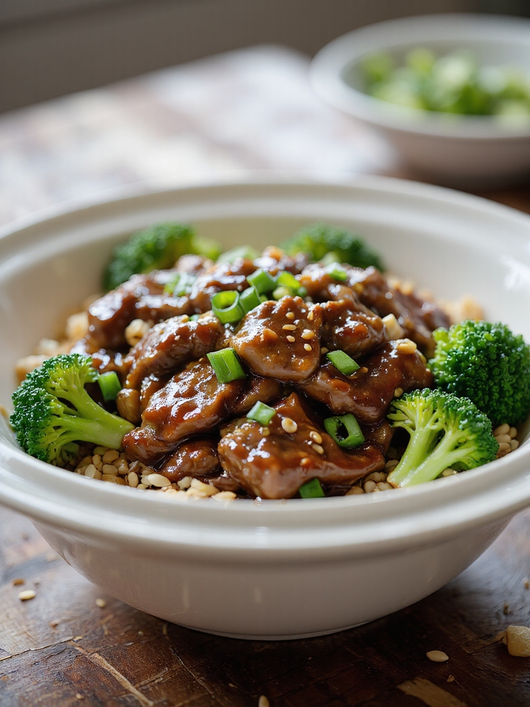 slow cooker saucy beef broccoli