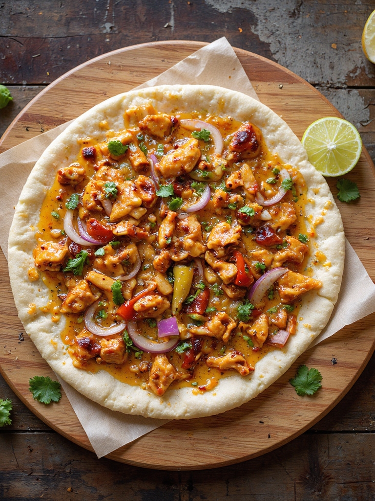 smoky chipotle bbq flatbread