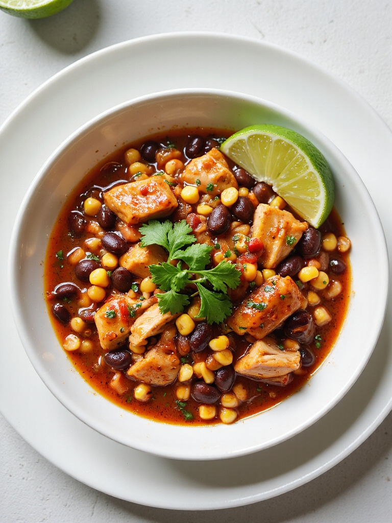 smoky chipotle black bean chicken