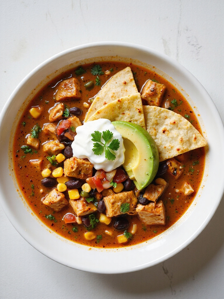 smoky chipotle chicken soup