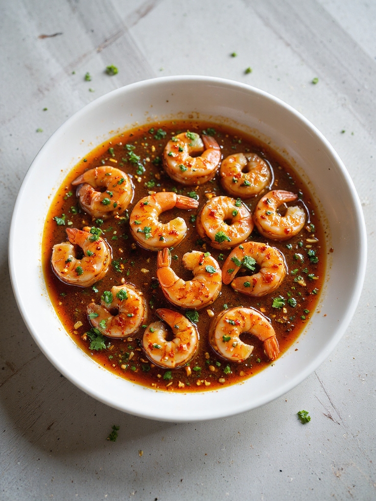 smoky citrus chipotle shrimp