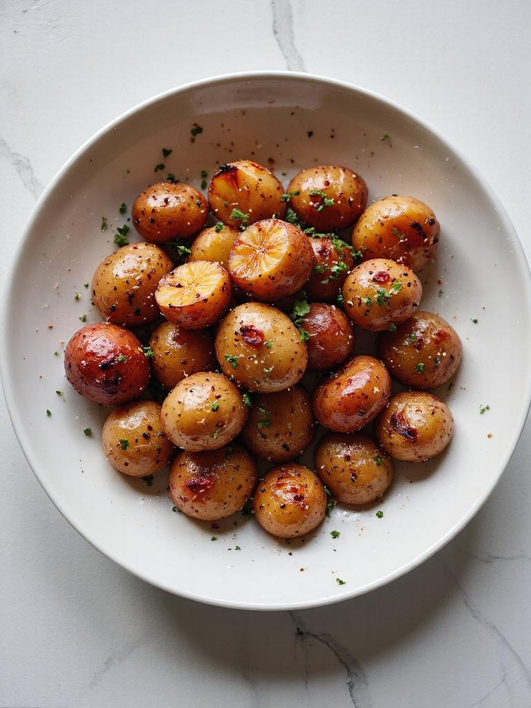 smoky crispy chili potatoes