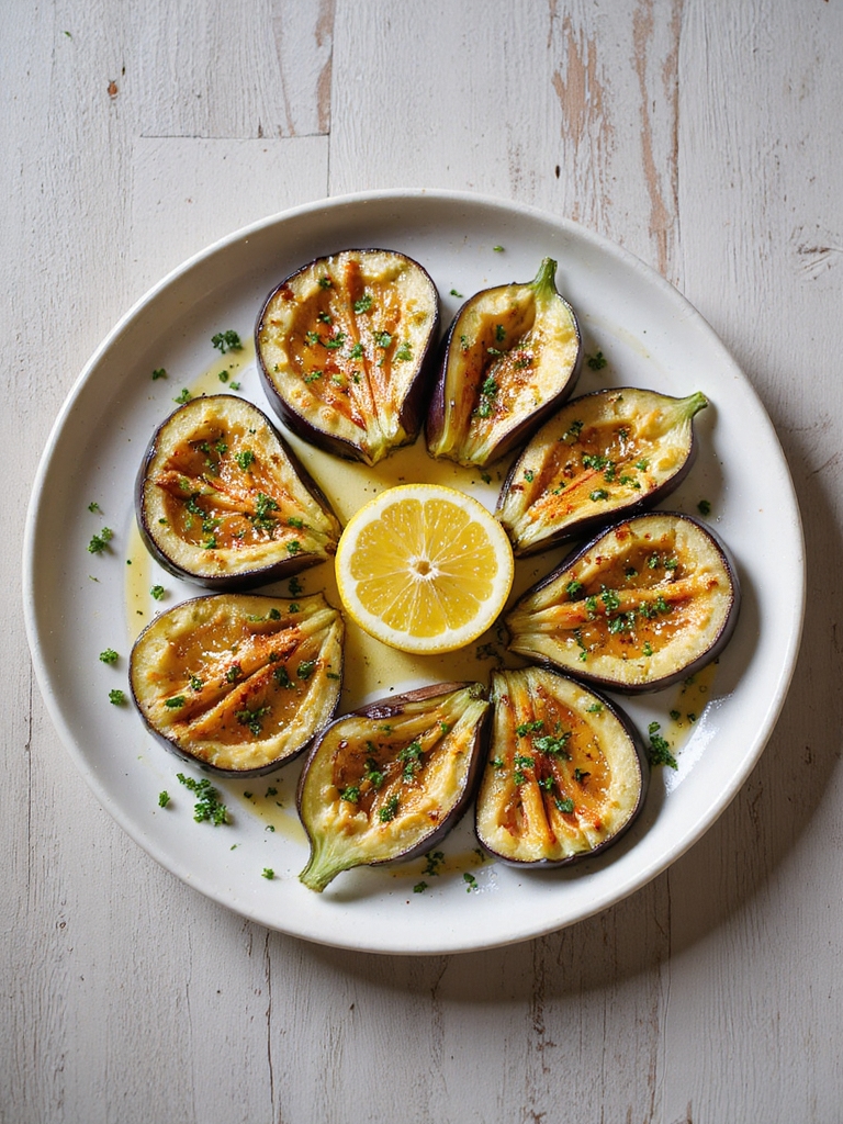smoky oregano paprika eggplant