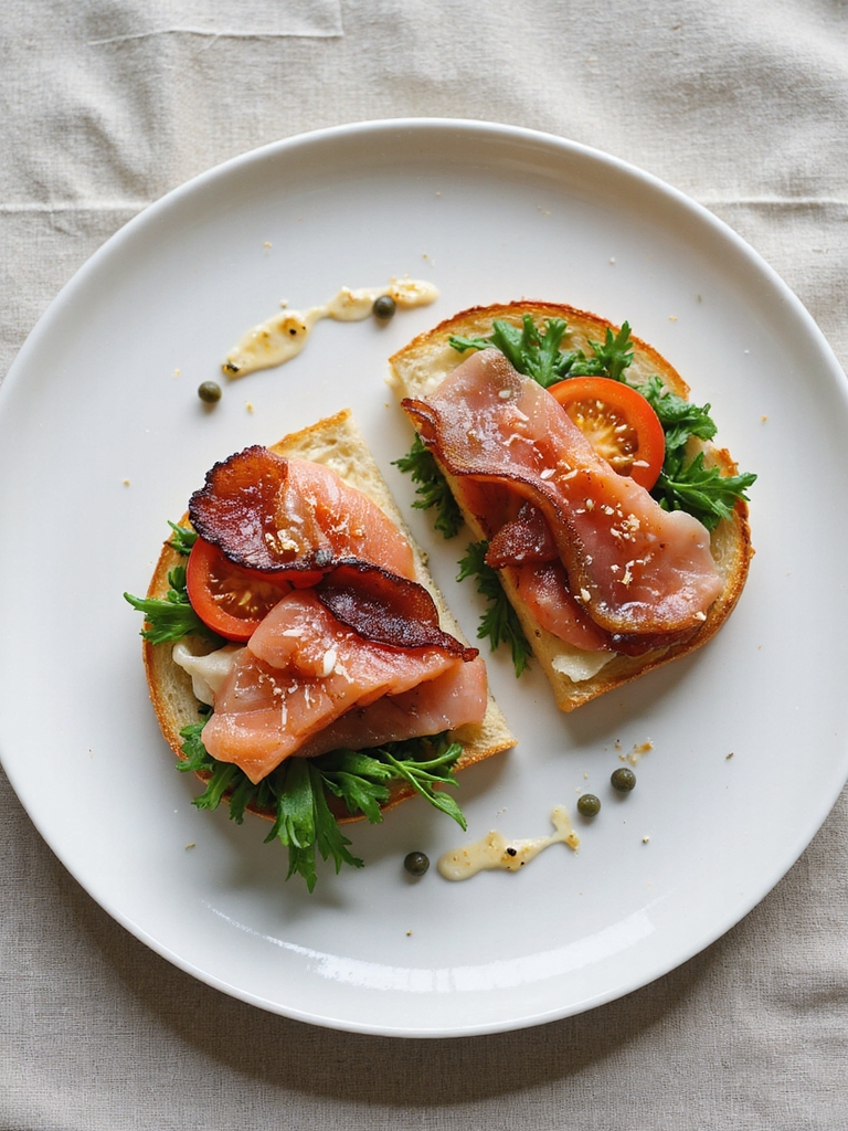 smoky salmon bacon lemon aioli