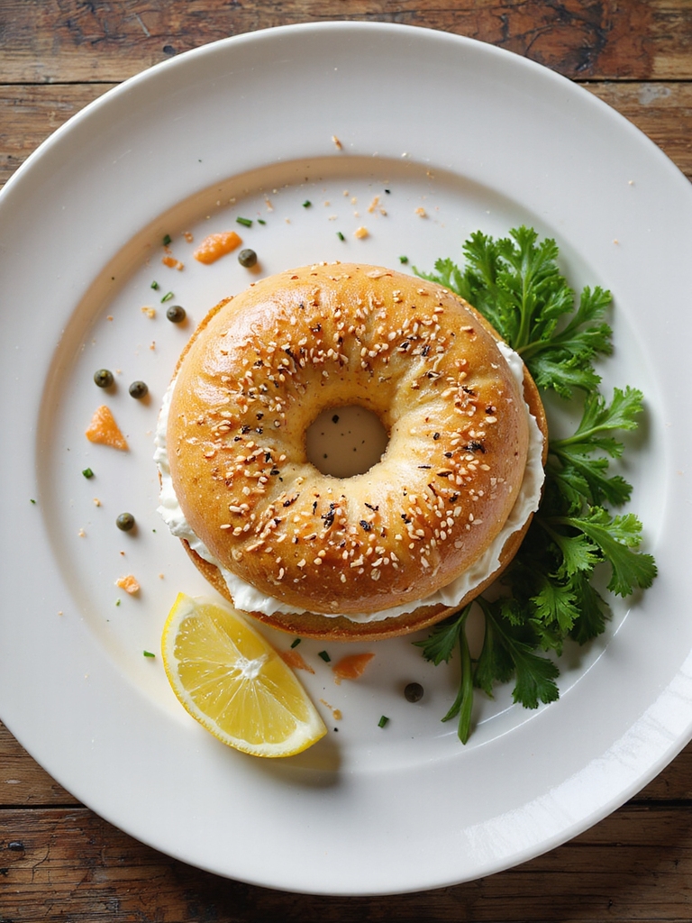 smoky salmon with horseradish