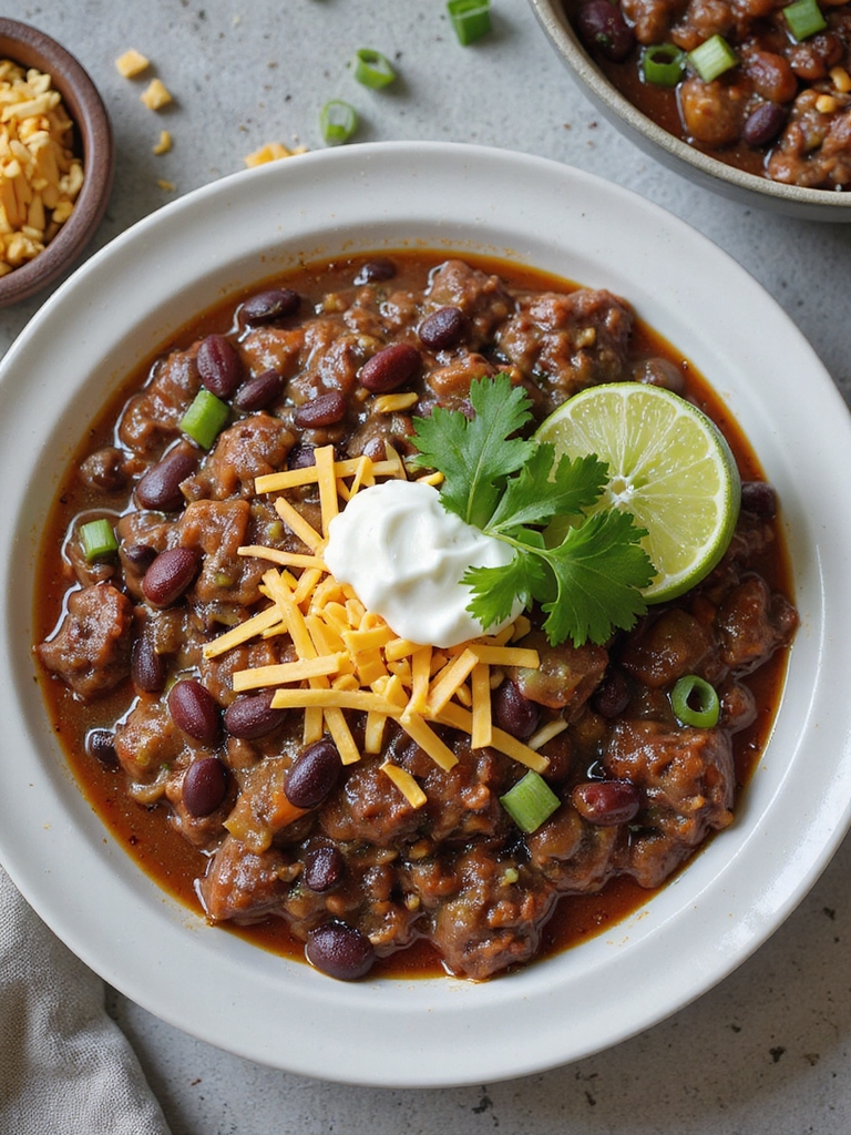smoky southwest beef chili