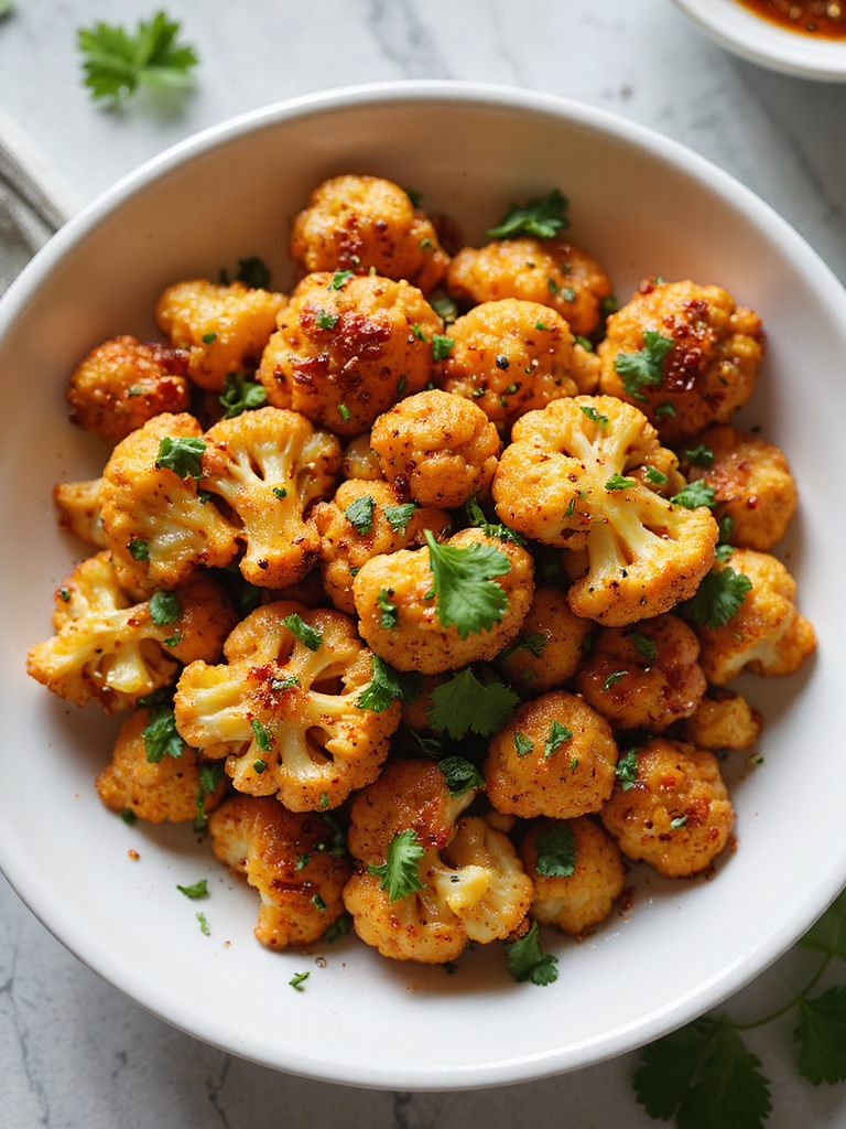 smoky spiced roasted cauliflower