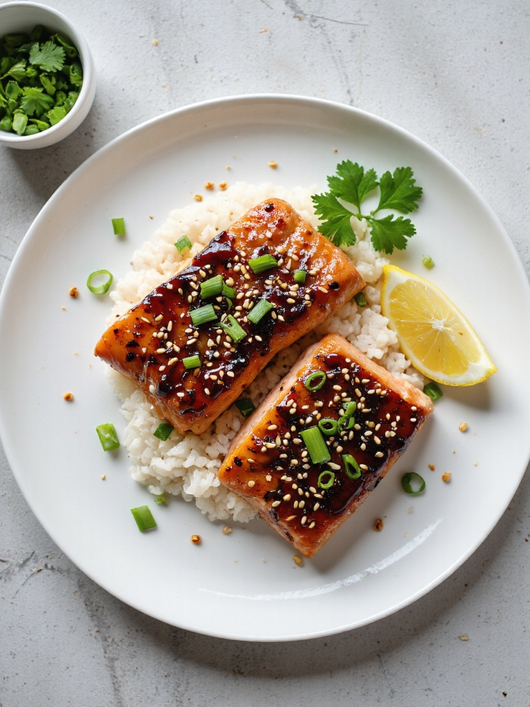 smoky sticky soy ginger glaze