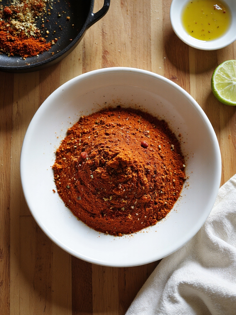 smoky toasted lime spiced rub