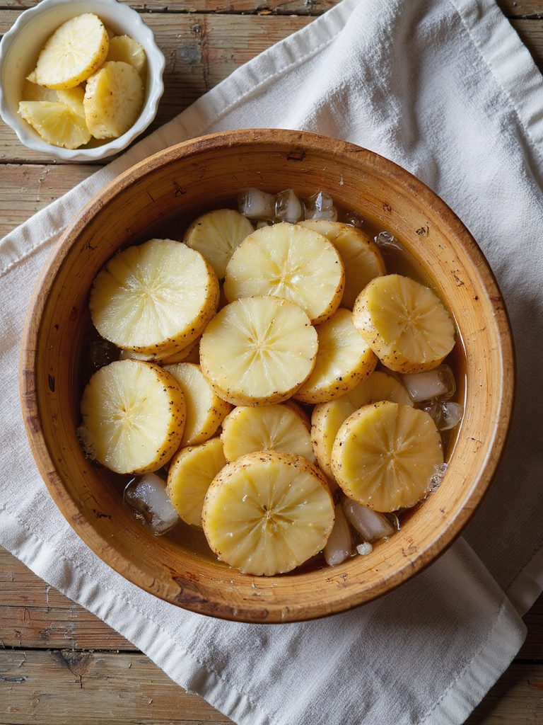 soak dry oil air fry