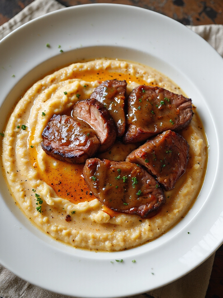 southern style fish and grits