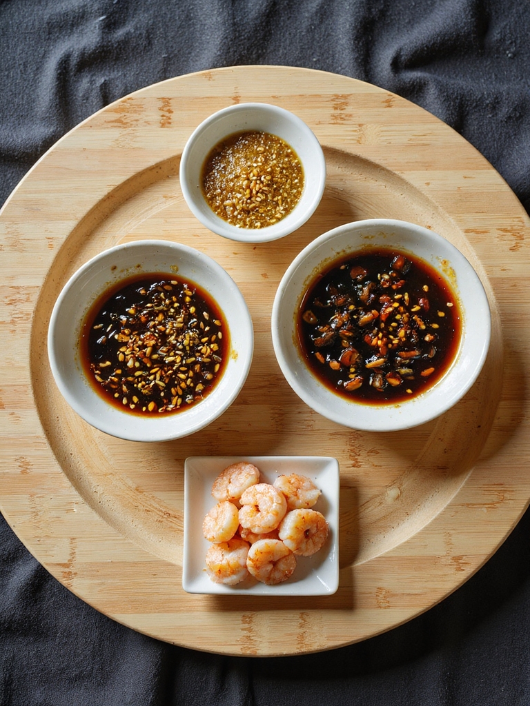 soy garlic butter sesame glaze