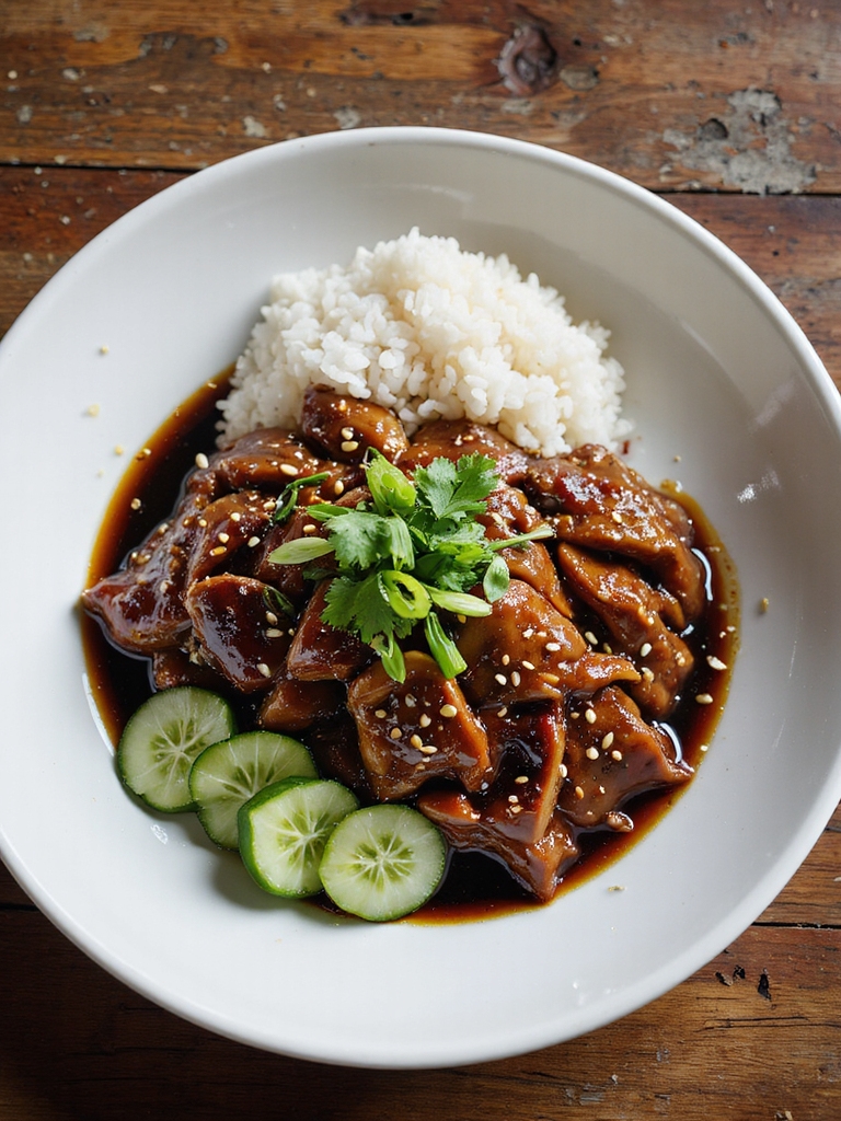 soy ginger braised chuck
