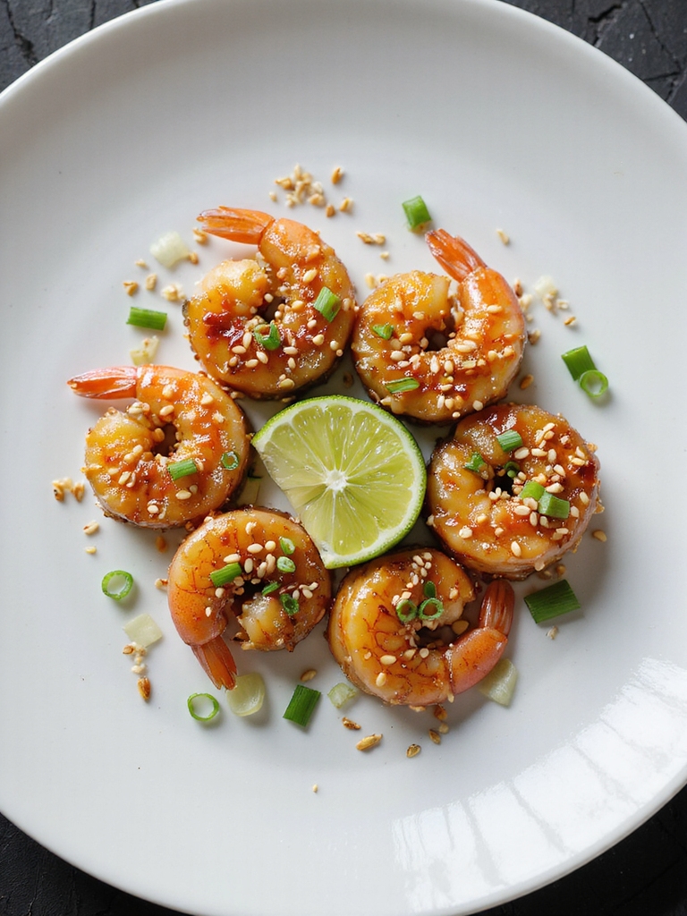 soy ginger grilled shrimp skewers