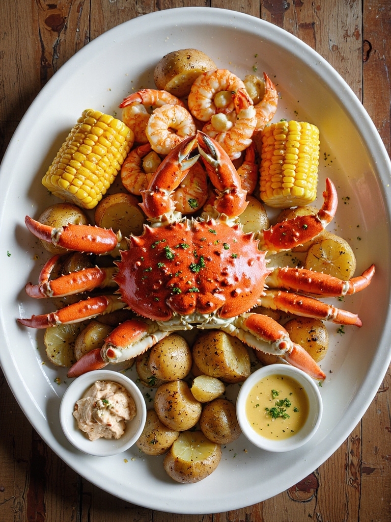 spicy buttery shellfish sidepairings