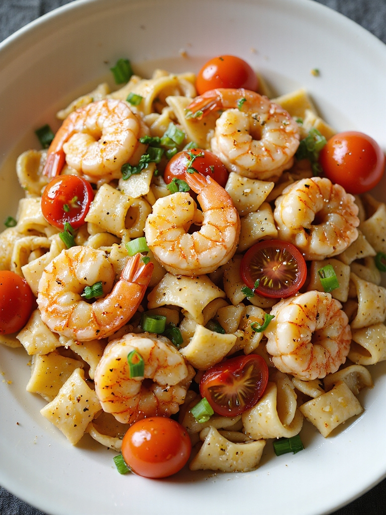 spicy garlic brown butter shrimp