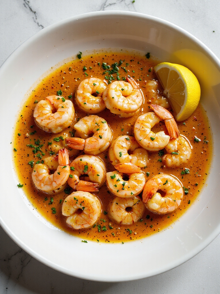 spicy garlic butter shrimp