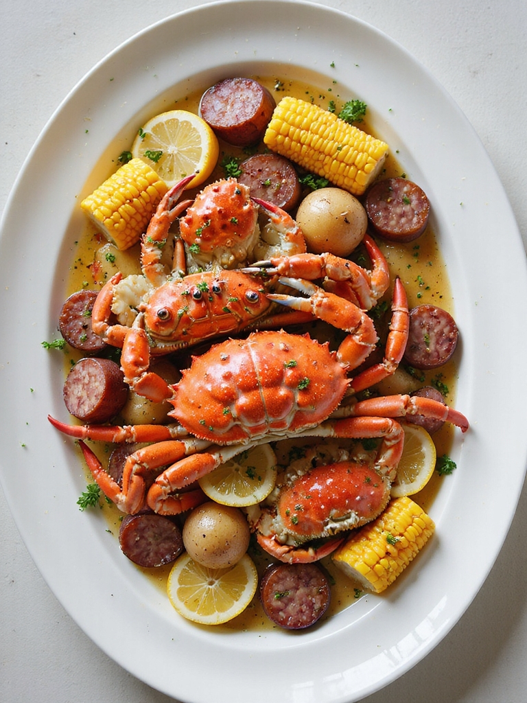 spicy juicy party crabboil