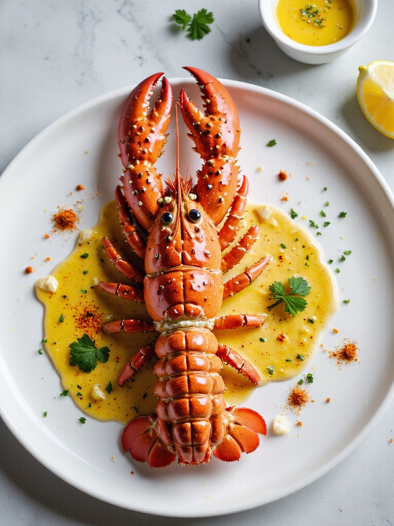 spicy lemon cayenne garlic butter