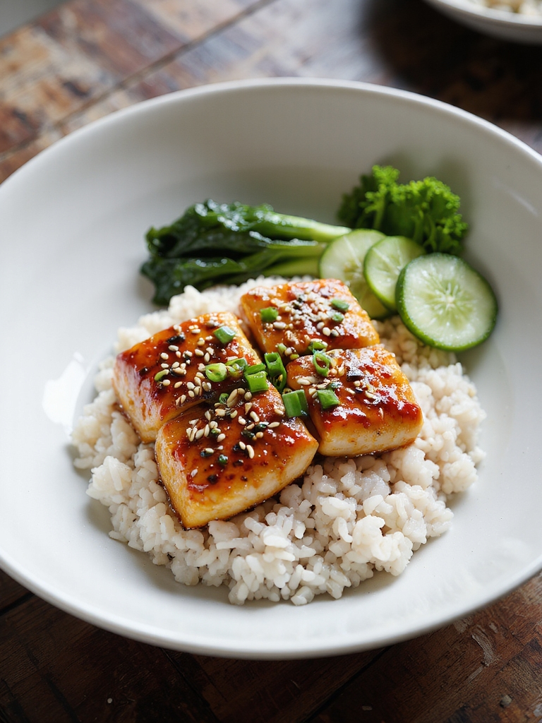spicy miso glazed salmon