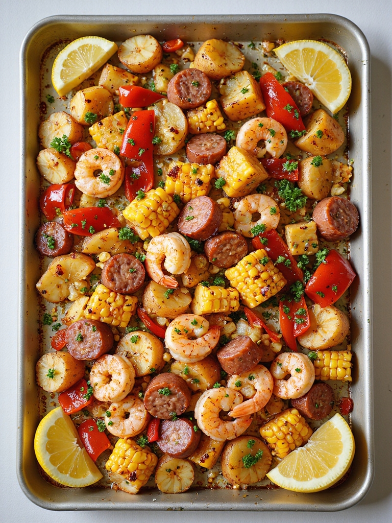 staggered high heat shrimp roast