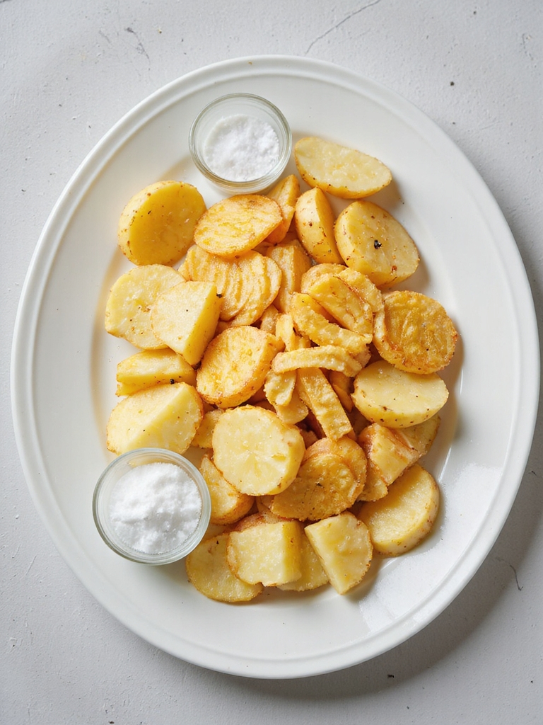 starchy potatoes even cuts