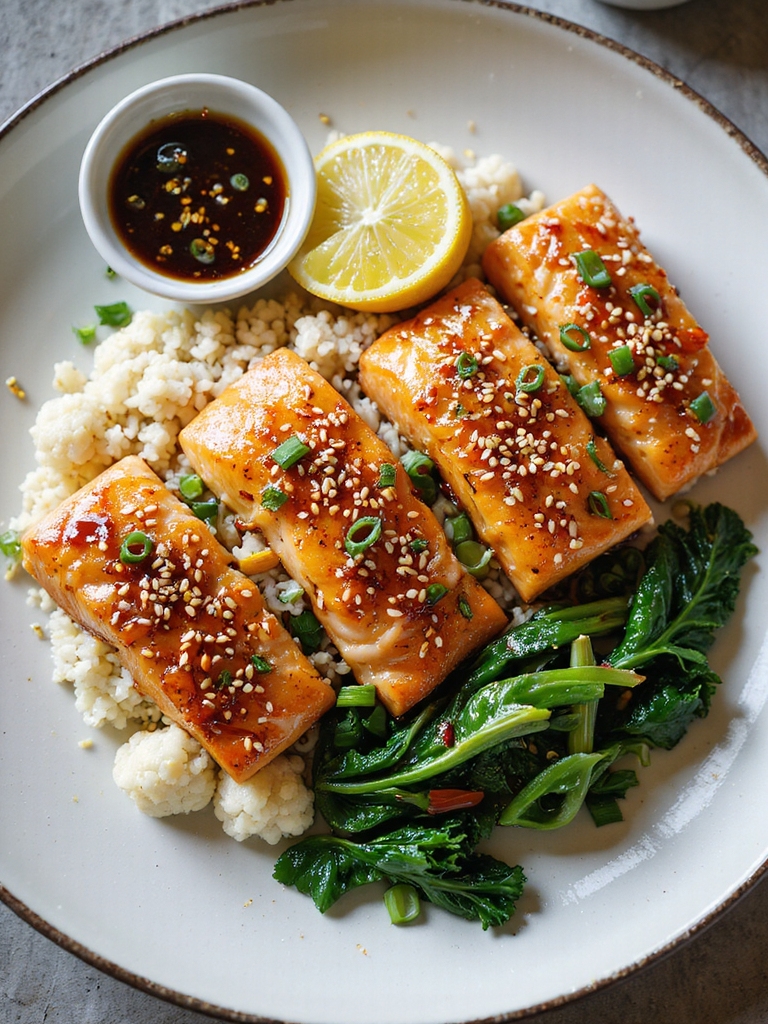 sticky honey soy low sugar glaze