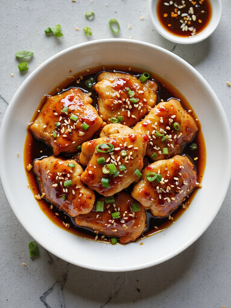 sticky honey sriracha instant pot chicken