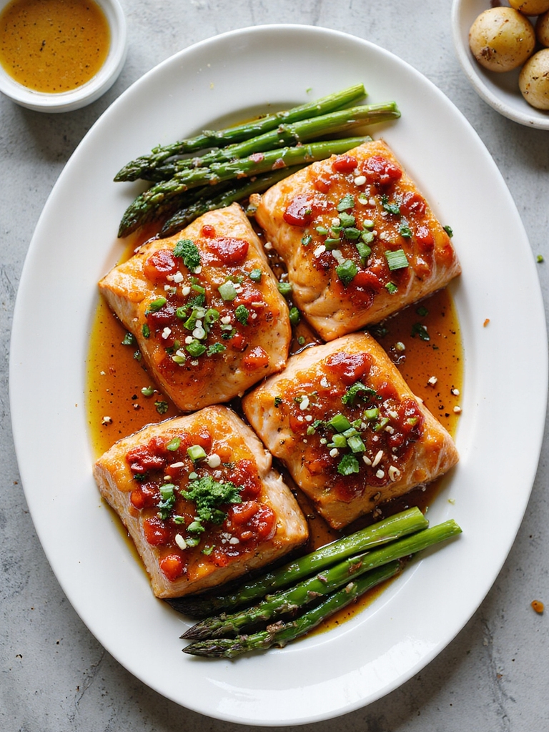 sticky maple cajun glaze