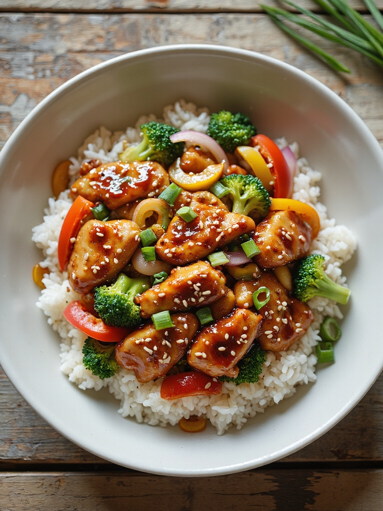 sticky spicy honey bbq chicken