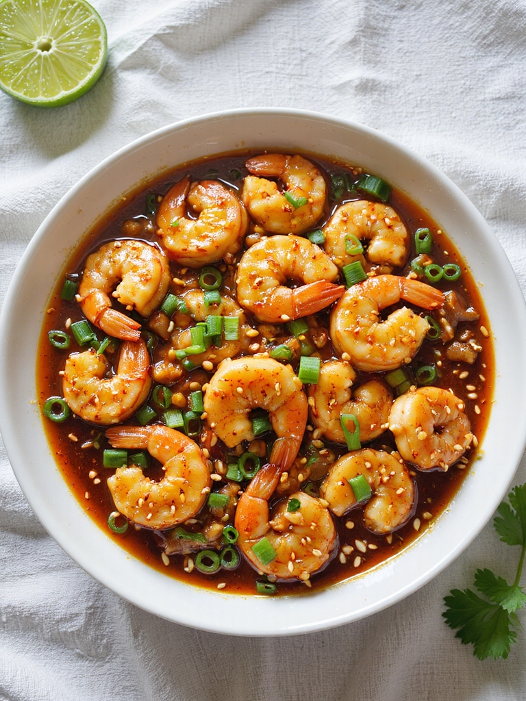 sweet chili garlic shrimp