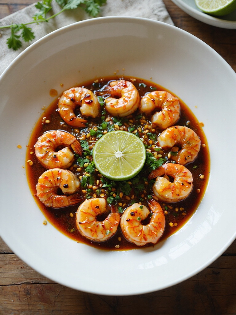 sweet chili lime glaze