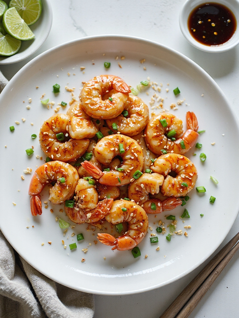 sweet savory sesame honey glaze