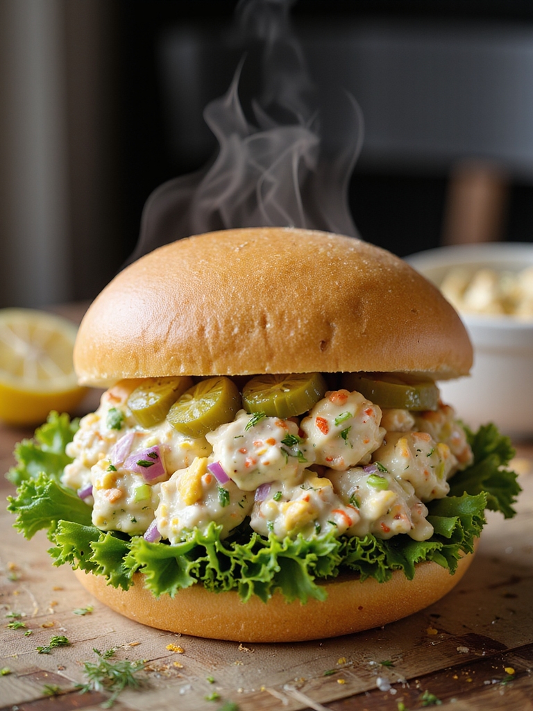 tangy crunchy lump crab roll