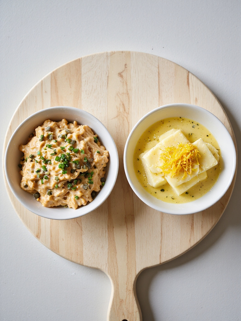 tangy herbaceous seafood dipping sauces