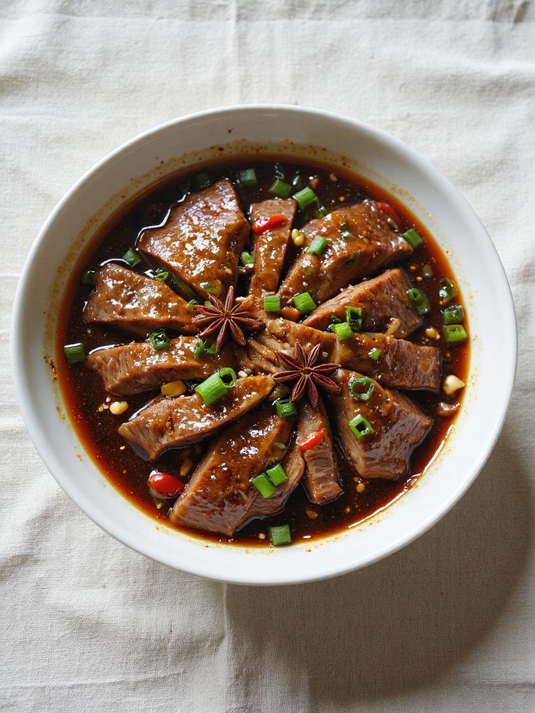 tender asian style braised chuck