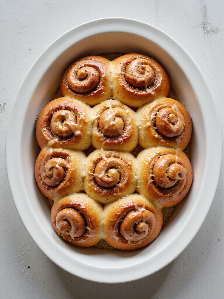 tender cinnamon swirl buns