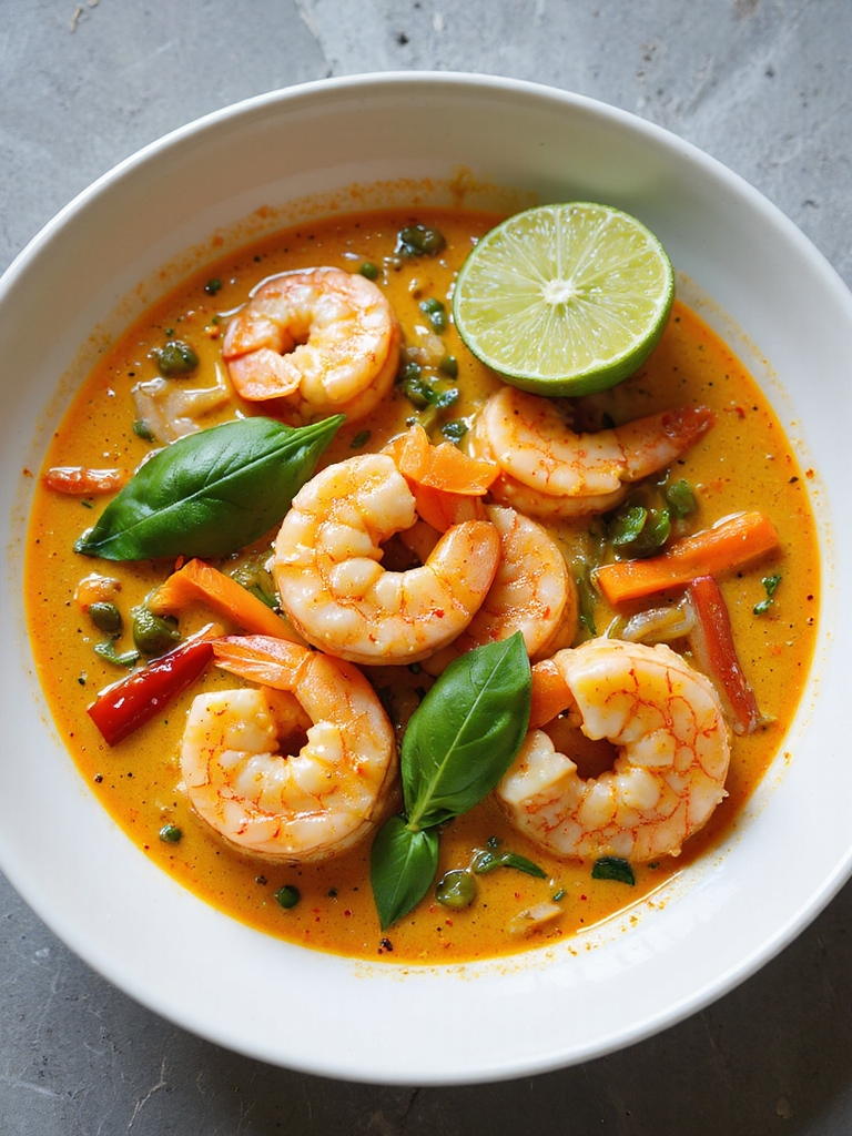 thai coconut shrimp curry