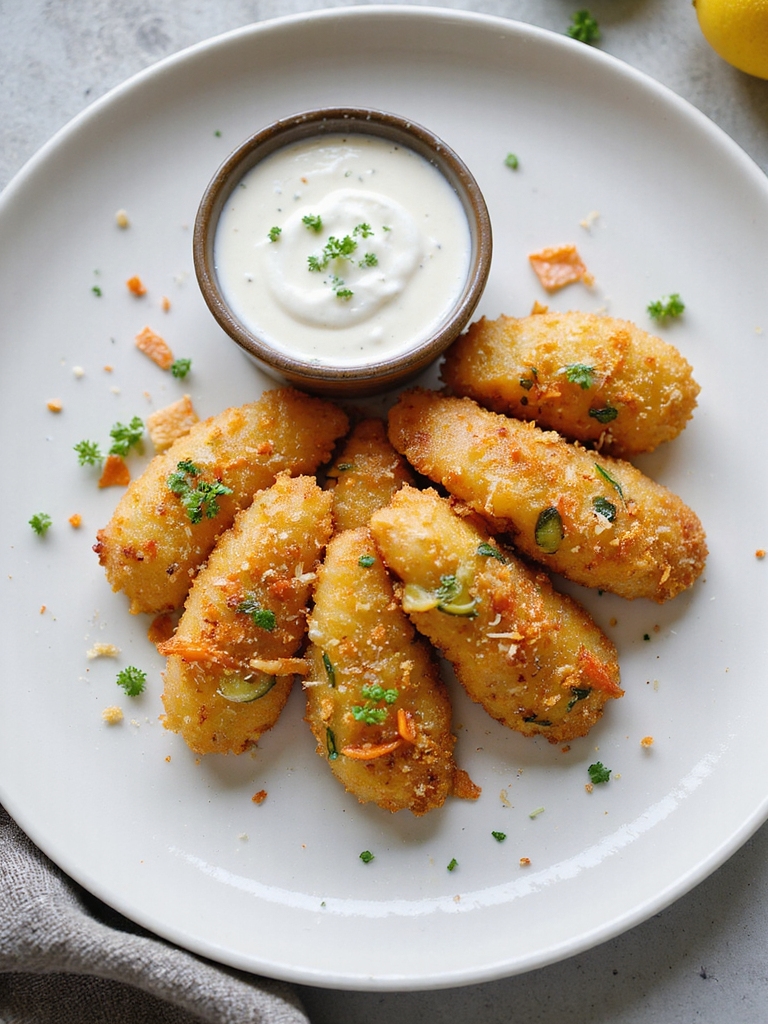 veg packed crispy kid friendly fish