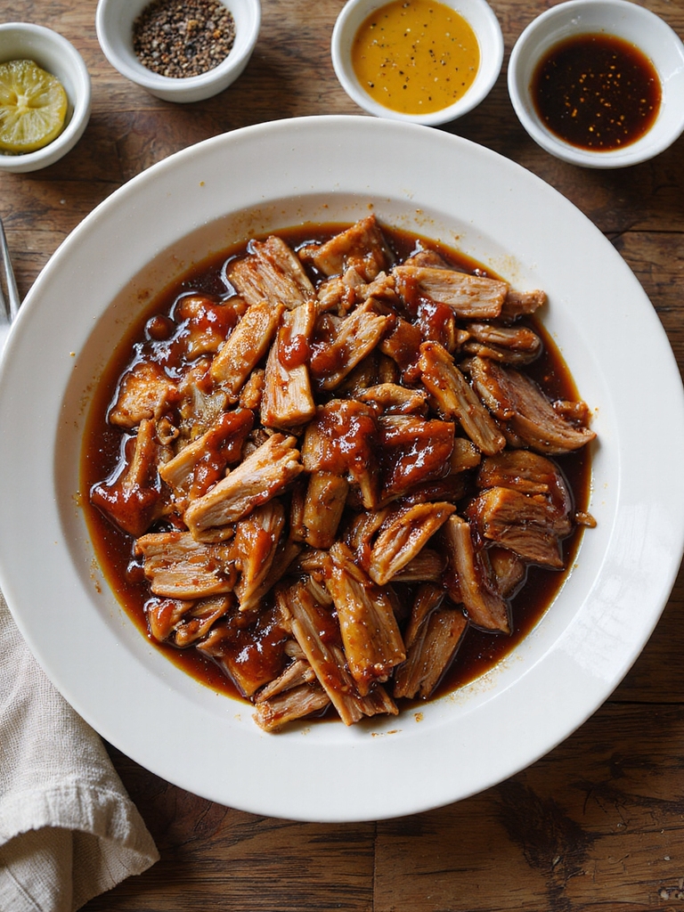 vinegar forward carolina pulled pork