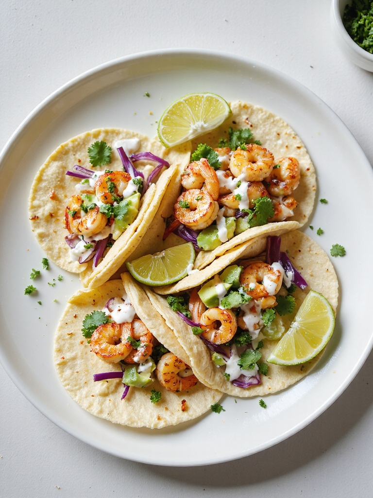 zesty lemon garlic shrimp